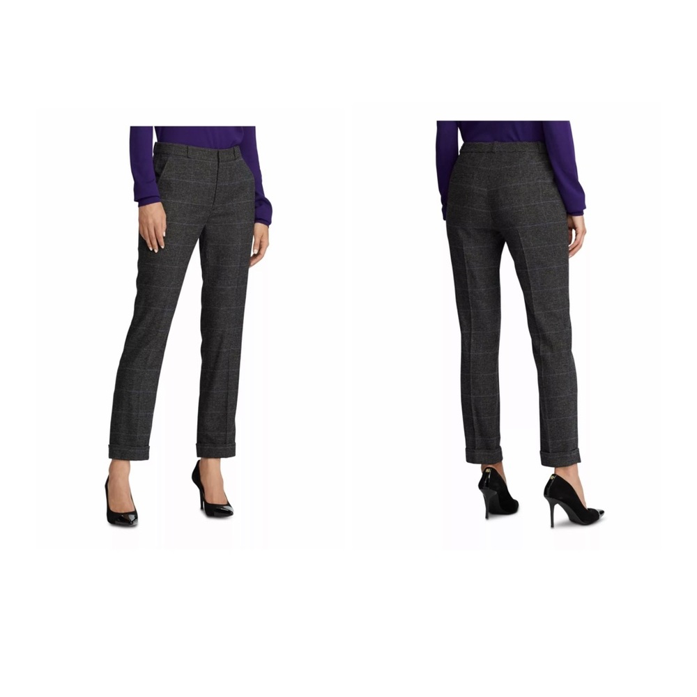 Ralph Lauren Straight Wool Blend Plus Size Women’s Pants Size 16 NWT